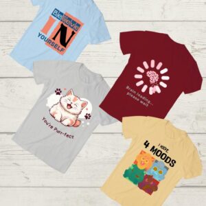 Pack of 4 – Graphic Vibes Tee Bundle | DRIP CLOTHING